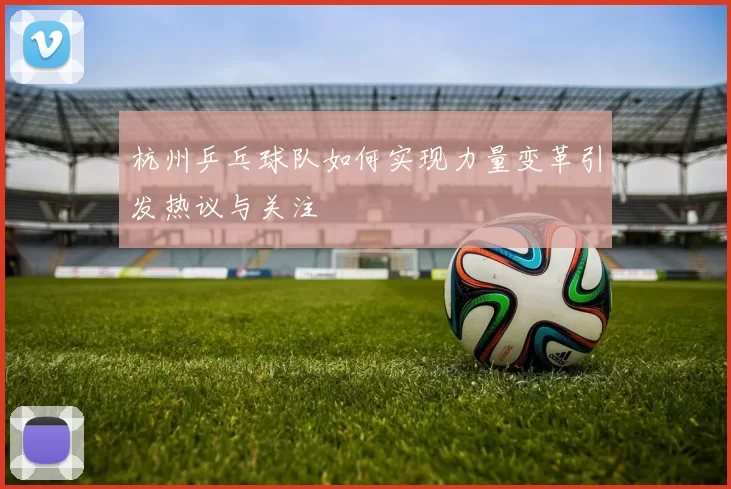 杭州乒乓球队如何实现力量变革引发热议与关注